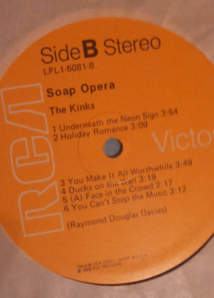 The Kinks : Soap Opera (LP, Album, Gat)