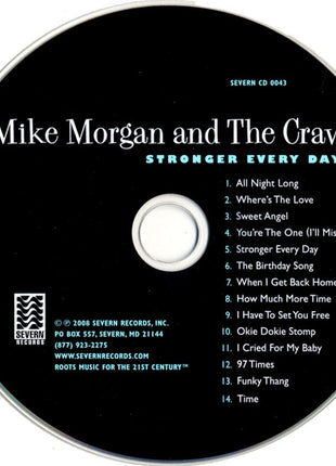 Mike Morgan And The Crawl* : Stronger Every Day (CD, Album)