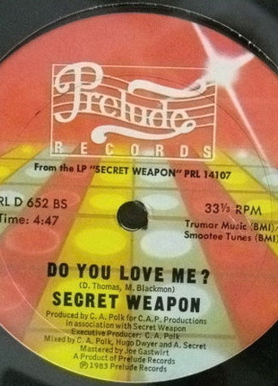 Secret Weapon (2) : "DJ" Man (12", Maxi)