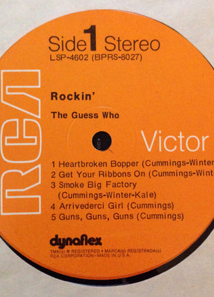 The Guess Who : Rockin' (LP, Album, Roc)