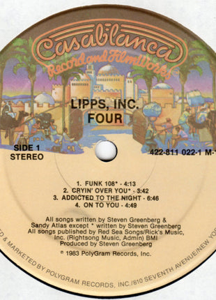 Lipps, Inc. : 4 (LP, Album, HRM)