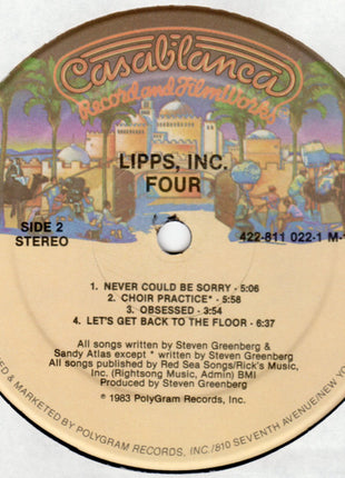 Lipps, Inc. : 4 (LP, Album, HRM)