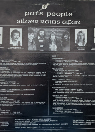 Pat's People : Silver Rains Afar (LP, Album)