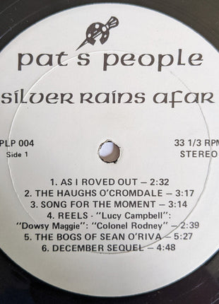 Pat's People : Silver Rains Afar (LP, Album)