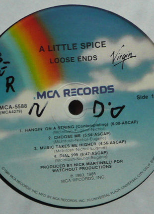 Loose Ends : A Little Spice (LP, Album, Pin)