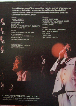 Glen Campbell : Live (2xLP, Album)