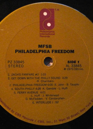 MFSB : Philadelphia Freedom (LP, Album, Gat)