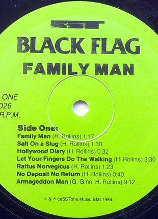 Black Flag : Family Man (LP, Album)