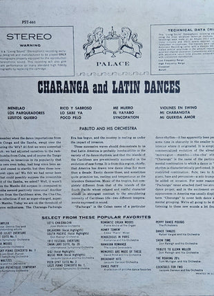 Pablito And His Charanga : Charanga And Latin Dances (LP)