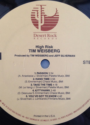 Tim Weisberg : High Risk (LP, Album)