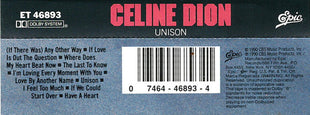 Celine Dion* : Unison (Cass, Album, Dol)