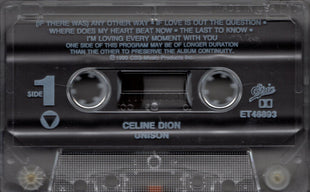 Celine Dion* : Unison (Cass, Album, Dol)