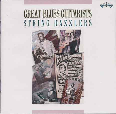 Various : Great Blues Guitarists: String Dazzlers (CD, Comp, Mono)