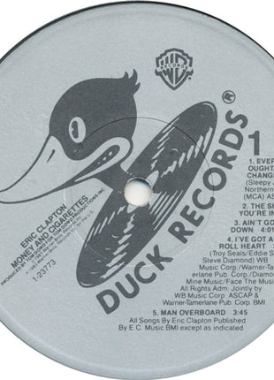 Eric Clapton : Money And Cigarettes (LP, Album, Win)