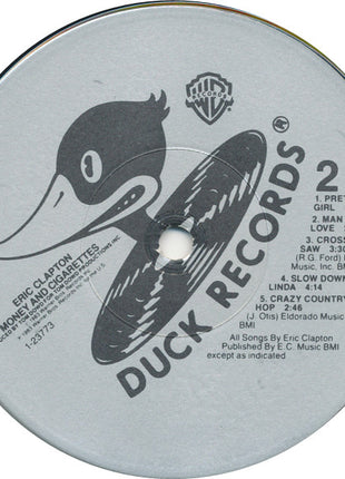 Eric Clapton : Money And Cigarettes (LP, Album, Win)