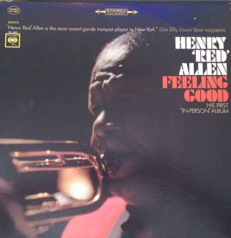 Henry "Red" Allen : Feelin' Good: His First In Person Album (LP)