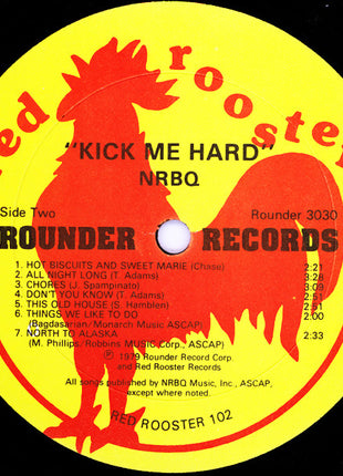 NRBQ : Kick Me Hard (LP, Album, Wac)