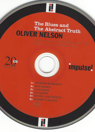 Oliver Nelson : The Blues And The Abstract Truth (CD, Album, RE, RM, Dig)
