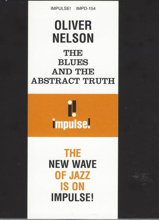 Oliver Nelson : The Blues And The Abstract Truth (CD, Album, RE, RM, Dig)