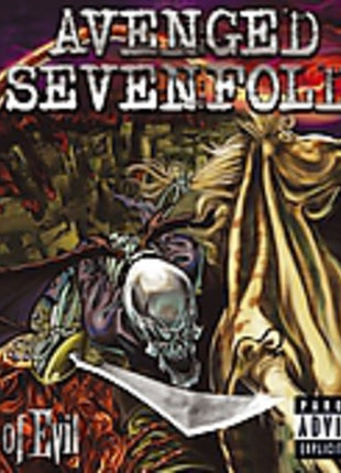 the album cover for Avenged Sevenfold - City of Evil