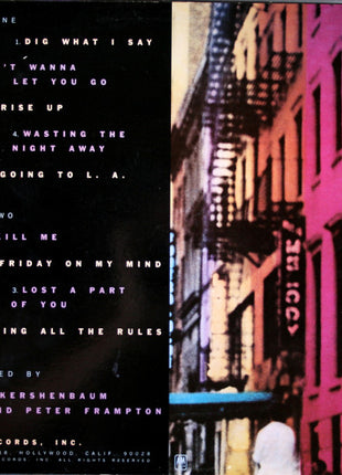 Peter Frampton : Breaking All The Rules (LP, Album, Pit)