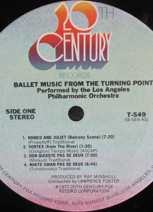 The Los Angeles Philharmonic Orchestra* Conducted By Lawrence Foster : The Turning Point (Ballet Music From The Turning Point) (LP, Album)