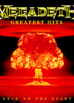 the album cover for Megadeth - Greatest Hits