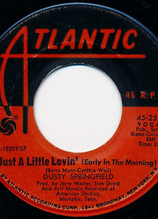 Dusty Springfield : Son-Of-A Preacher Man / Just A Little Lovin' (Early In The Mornin') (7", Single, Spe)