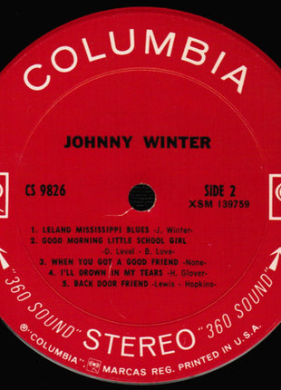 Johnny Winter : Johnny Winter (LP, Album, Pit)