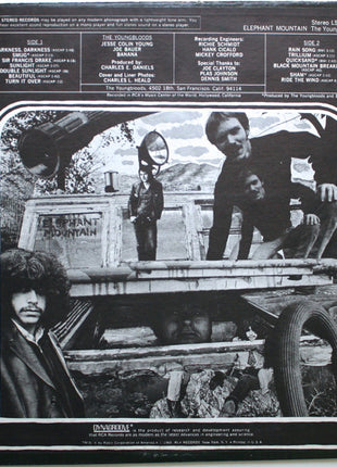 The Youngbloods : Elephant Mountain (LP, Album, RP, Ind)