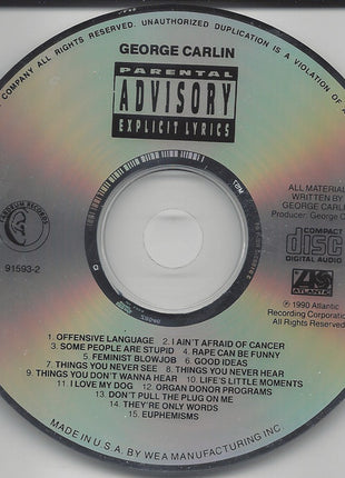 George Carlin : Parental Advisory: Explicit Lyrics (CD, Album)