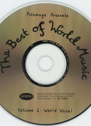 Various : The Best Of World Music - Volume 1: World Vocal (CD, Comp, RE, Dig)