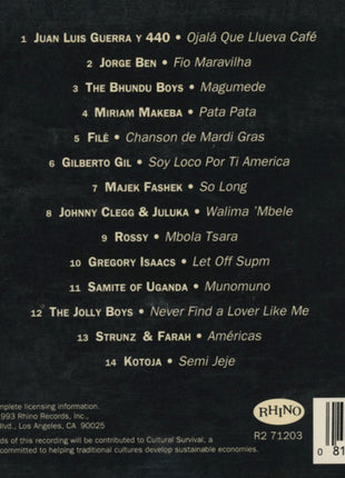 Various : The Best Of World Music - Volume 1: World Vocal (CD, Comp, RE, Dig)