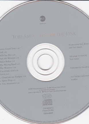Tori Amos : Under The Pink (CD, Album, RP)