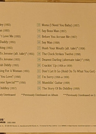 Bo Diddley : Bo Diddley - The Chess Box (2xCD, Comp + Box, No )