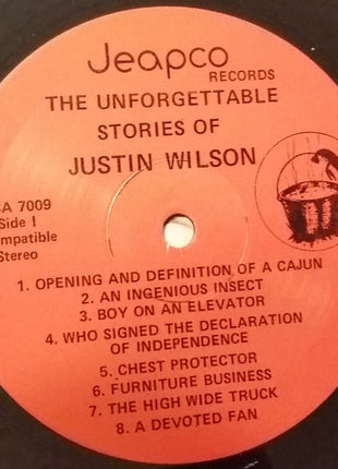 Justin Wilson : The Unforgettable Stories Of Justin Wilson (2xLP, Album)