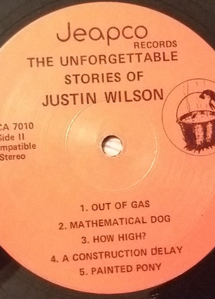 Justin Wilson : The Unforgettable Stories Of Justin Wilson (2xLP, Album)