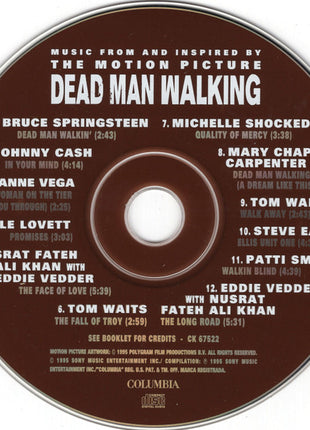 Various : Dead Man Walking (Music From And Inspired By The Motion Picture) (CD, Album)