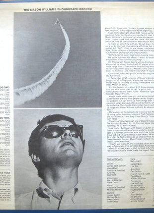 Mason Williams : The Mason Williams Phonograph Record (LP, Album, Pit)