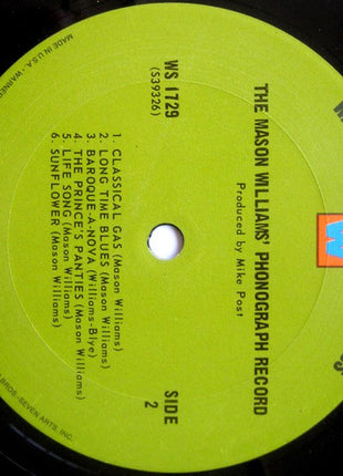Mason Williams : The Mason Williams Phonograph Record (LP, Album, Pit)