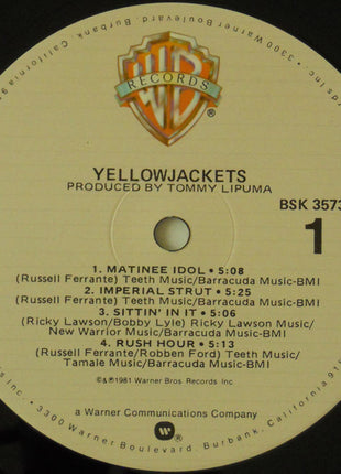 Yellowjackets : Yellowjackets (LP, Album, Tan)