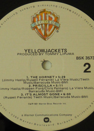 Yellowjackets : Yellowjackets (LP, Album, Tan)