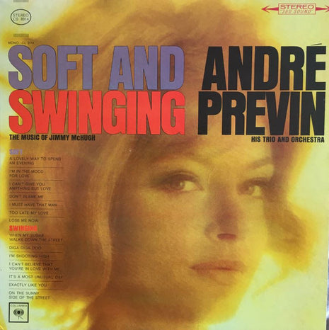 André Previn His The André Previn Trio And André Previn And His Orchestra : Soft And Swinging The Music Of Jimmy McHugh (LP, Album)