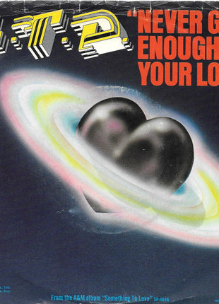 L.T.D. : Never Get Enough Of Your Love (7", Mono, Promo)