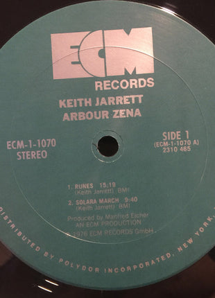 Keith Jarrett : Arbour Zena (LP, Album)