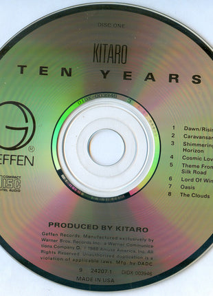 Kitaro : Ten Years (2xCD, Comp, RM)