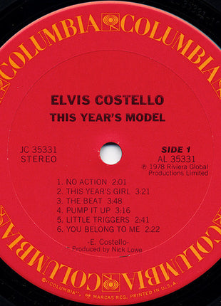 Elvis Costello : This Year's Model (LP, Album, RE)