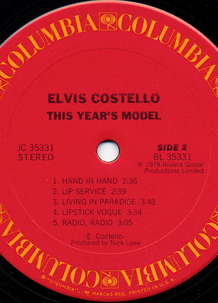 Elvis Costello : This Year's Model (LP, Album, RE)