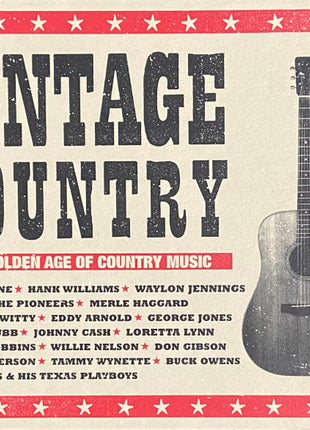 Various : Vintage Country (The Golden Age Of Country Music) (CD, Comp)
