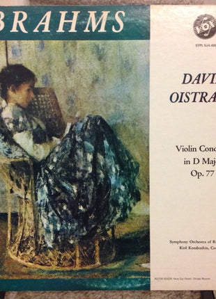 Brahms*, David Oistrakh*, Symphony Orchestra Of Radio Moscow*, Kondrashin* : Violin Concerto in D Major, Op. 77 (LP, Album)